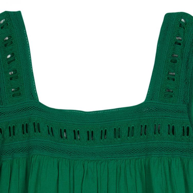 Pre Owned Zadig & Voltaire Crochet Cotton Top M