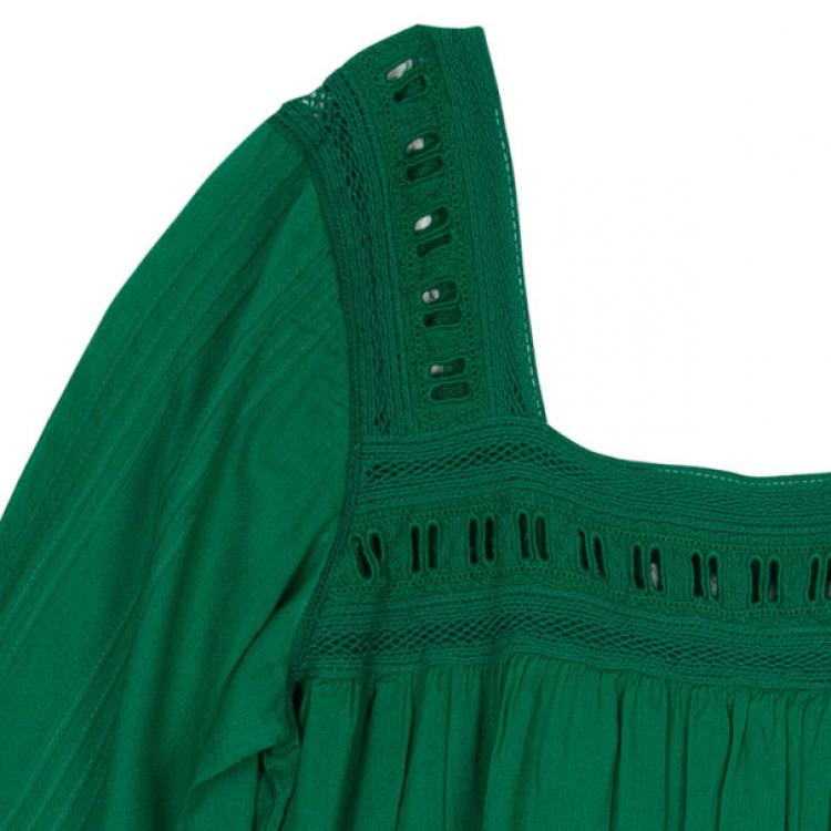 Pre Owned Zadig & Voltaire Crochet Cotton Top M