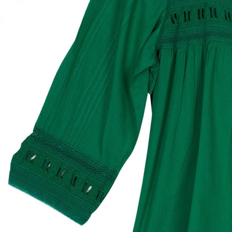 Pre Owned Zadig & Voltaire Crochet Cotton Top M
