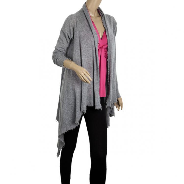 Pre Owned Zadig and Volataire Cascading Knit Cardigan