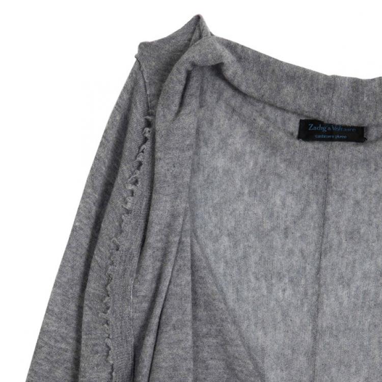 Pre Owned Zadig and Volataire Cascading Knit Cardigan