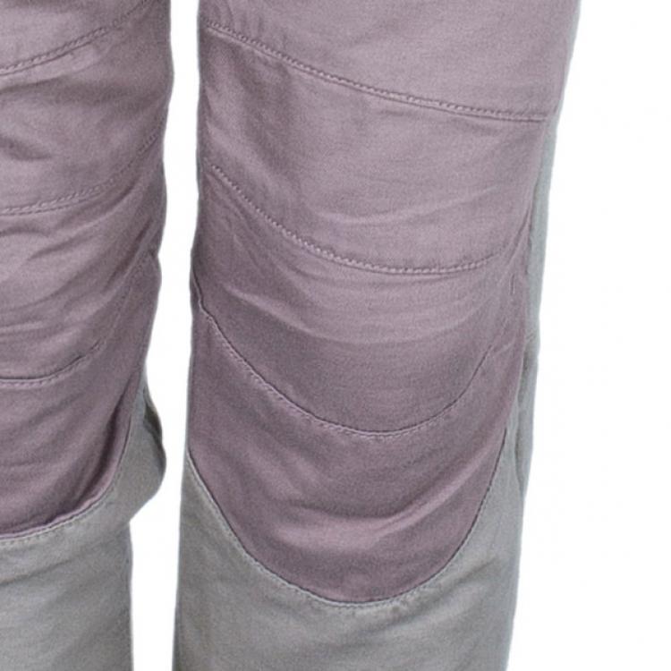 مملوكة مسبقًا Zadig & Voltaire Plumo Two-Tone Cropped Pants XS