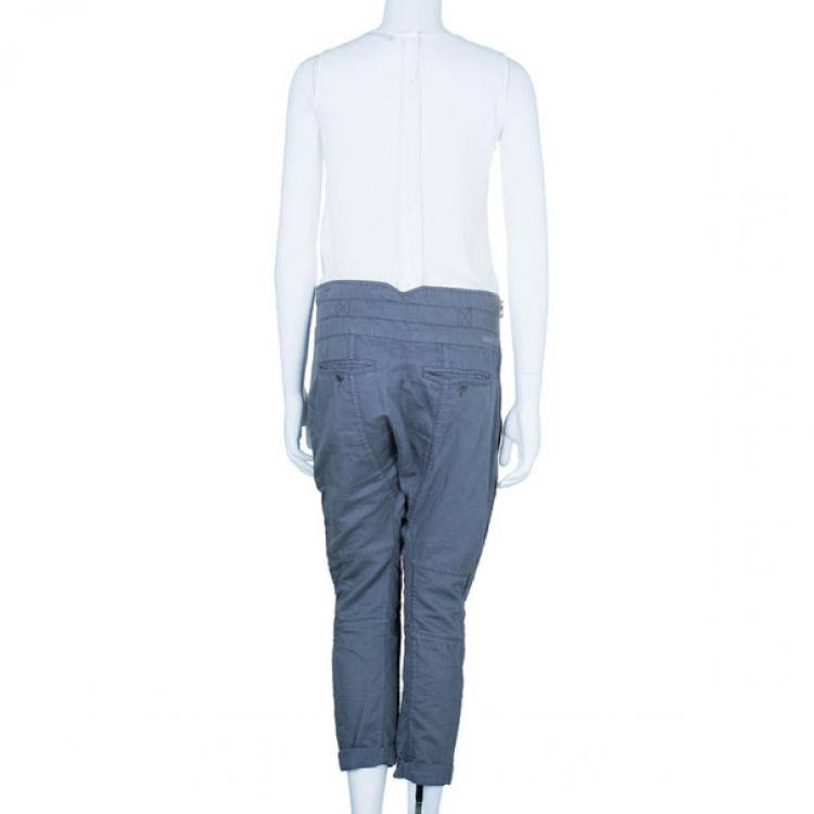 Pre Owned Zadig & Voltaire Plumo Cropped Pants S