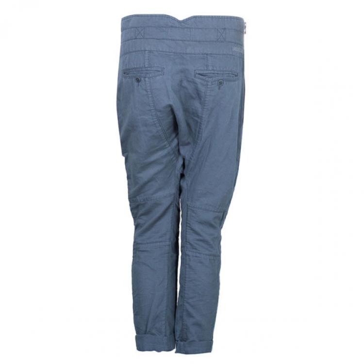 Pre Owned Zadig & Voltaire Plumo Cropped Pants S