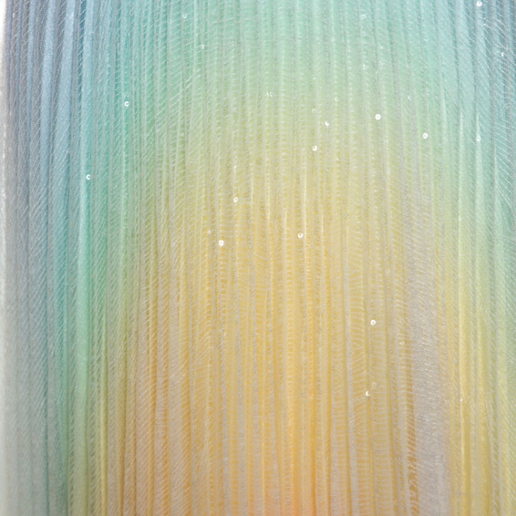 مملوكة مسبقًا Zimmermann Multicolor Sequin Embellished Tulle Midi Skirt XS
