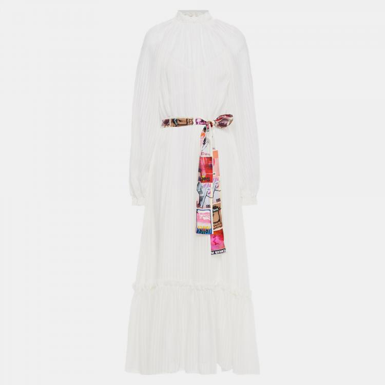 Pre Owned Zimmermann Viscose Midi Dress 0