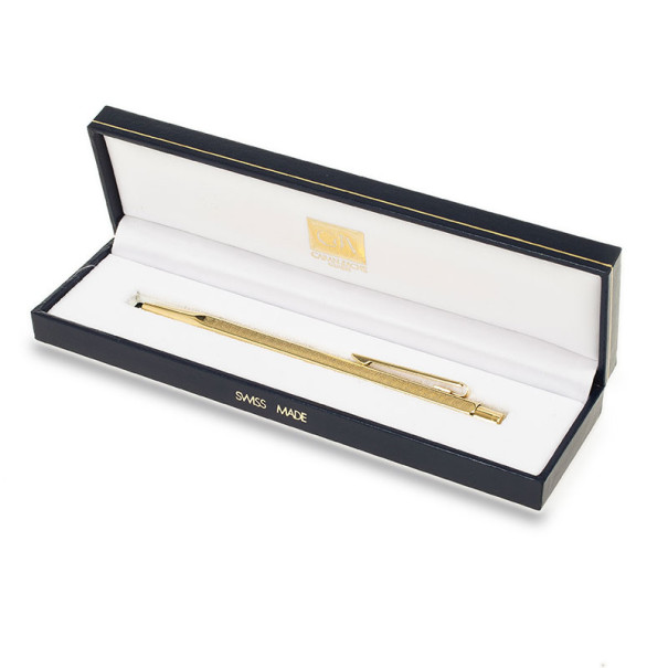 Caran D'Ache Gold Plated Ballpoint Pen - Buy & Sell - LC