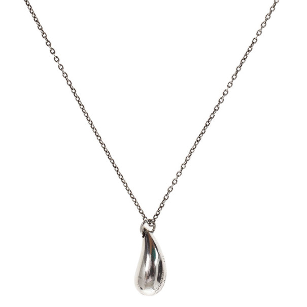 Co Silver Elsa Peretti Teardrop Pendant Necklace Silver Elsa Peretti Teardrop Pendant Necklace Nextprev Prevnext