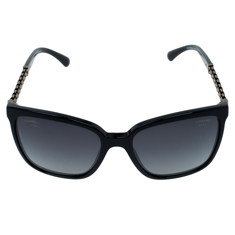 

Chanel Black 5325 Chain Detail Square Sunglasses