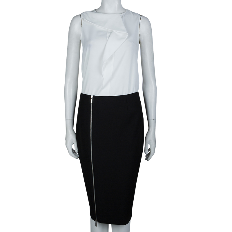 

Elizabeth And James Black Zip Detail Pencil Skirt