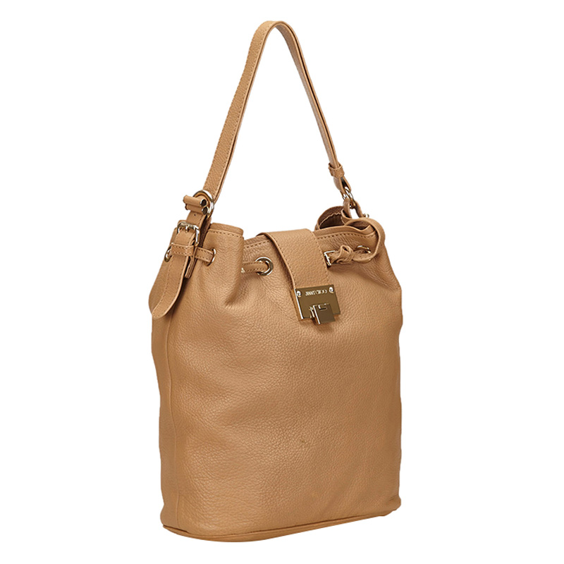 

Jimmy Choo Brown Leather Shoulder Bag