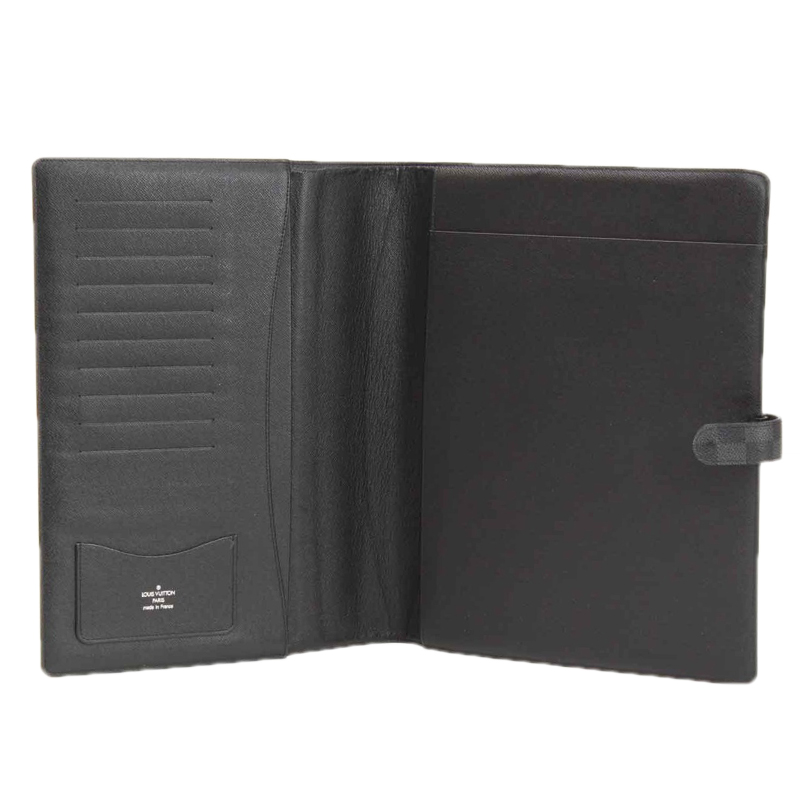 

Louis Vuitton Damier Graphite A4 Document Holder, Black