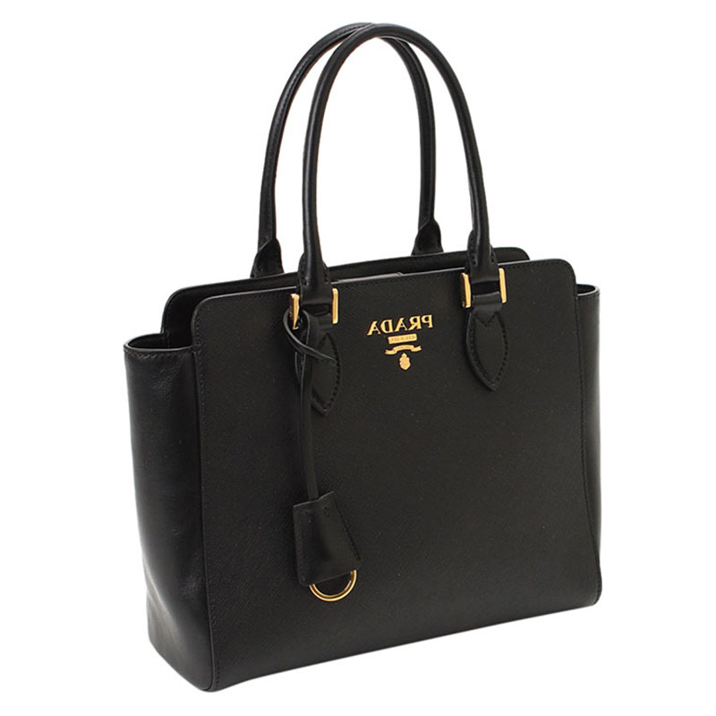 

Prada Black Saffiano Lux Leather Tote