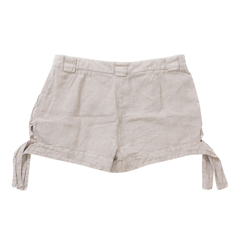 

Armani Collezioni Beige Linen Shorts