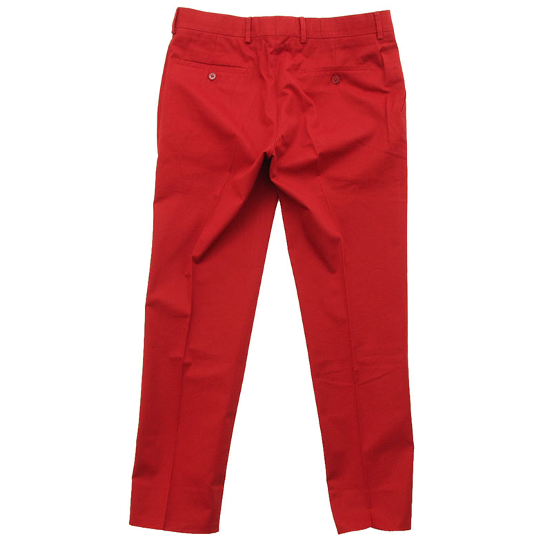 

Hermes Red Cotton Tailored Pants