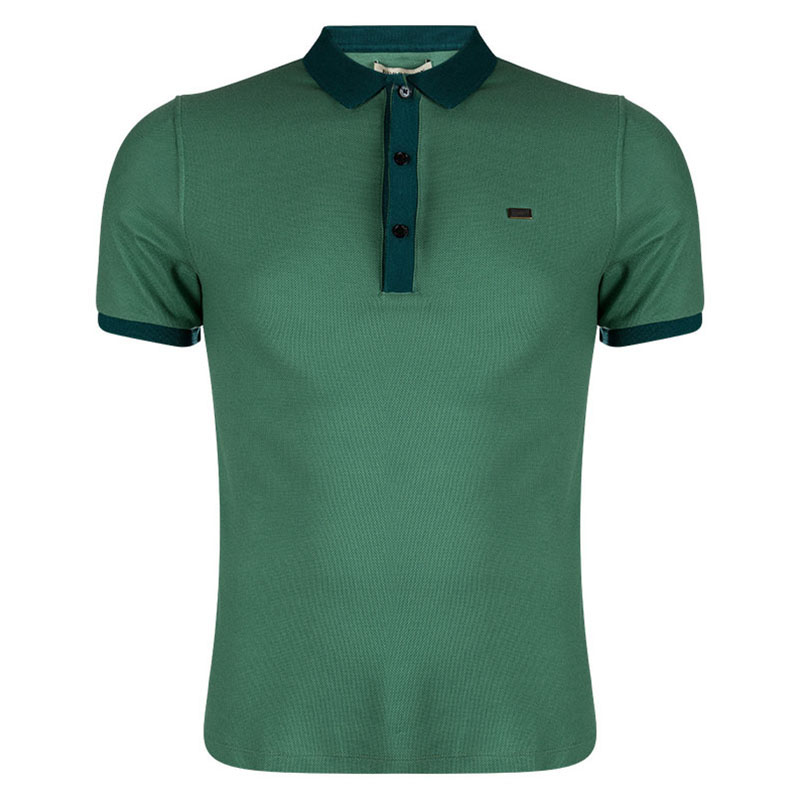 green burberry polo