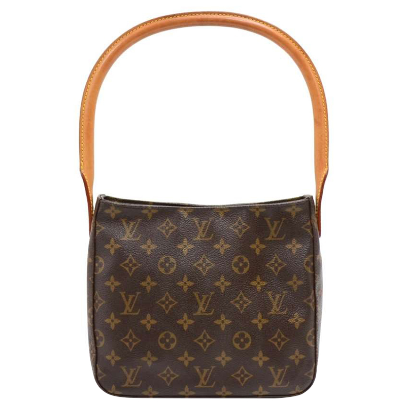 Pre Owned Louis Vuitton Monogram Canvas Looping MM Bag