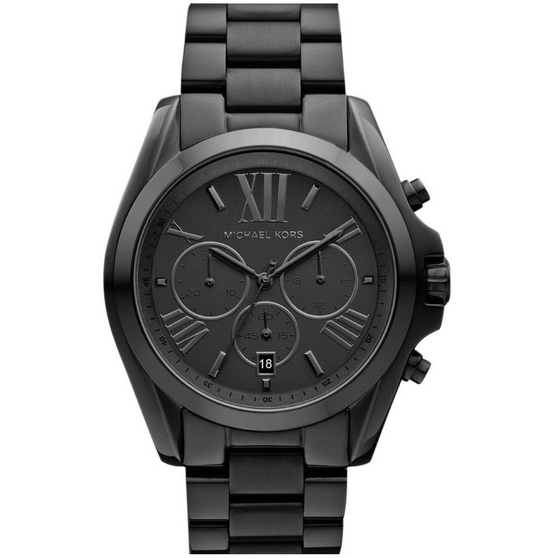 

Michael Kors Black Stainless Steel Bradshaw MK5550 Women's Wristwatch