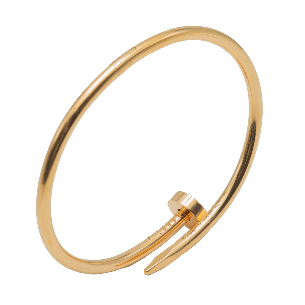 

Cartier Just Un Clou Rose Gold Bracelet Size