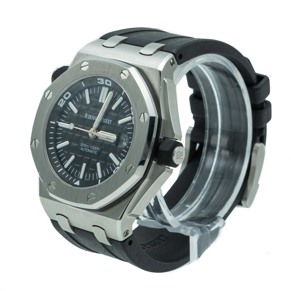 

Audemars Piguet Royal Oak Offshore Divers Stainless Steel Watch, Black