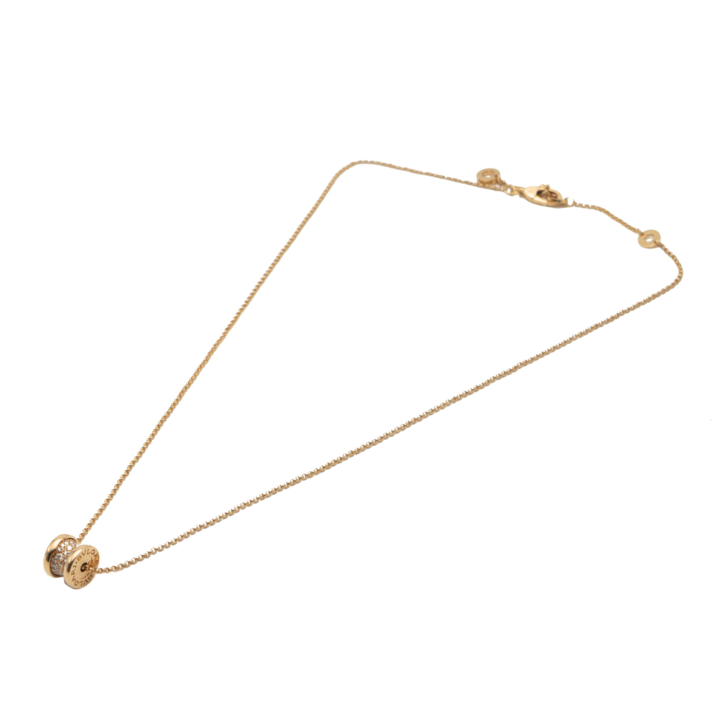 

Bvlgari B.Zero1 Rose Gold Diamond Necklace