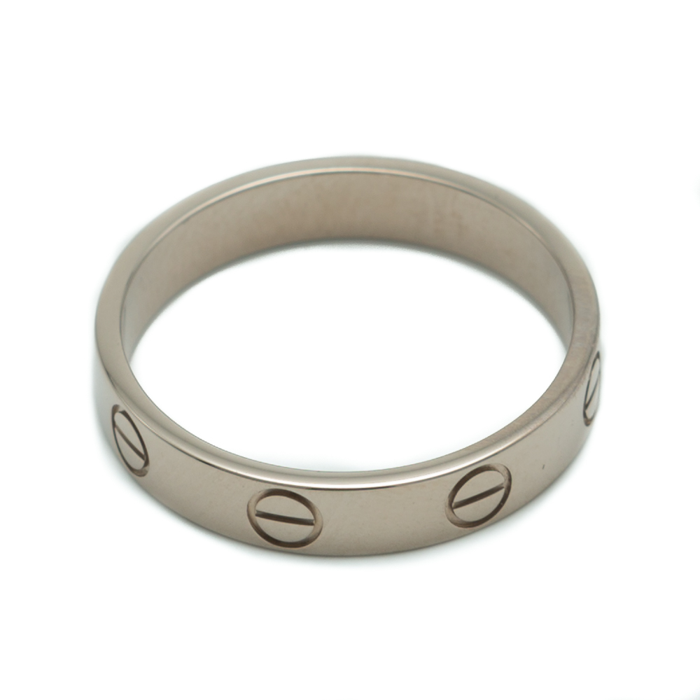 

Cartier Love White Gold Narrow Ring Size