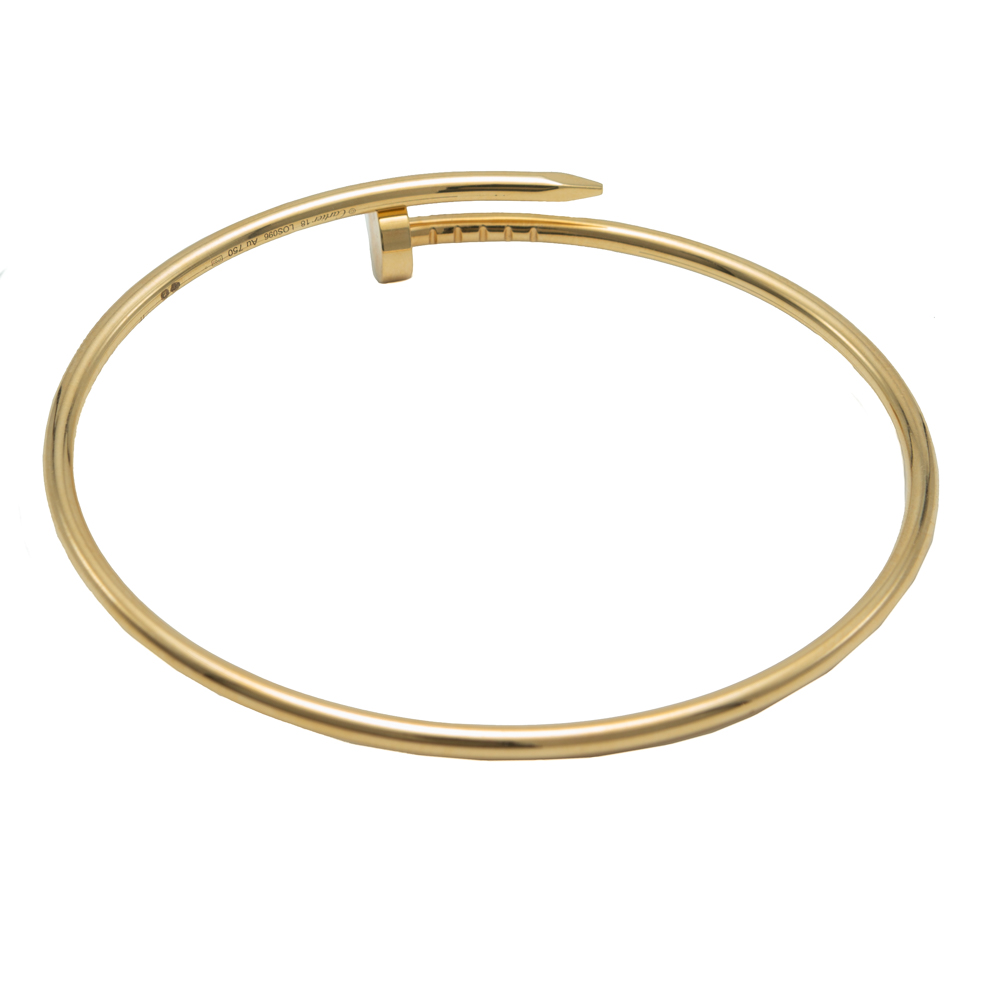 

Cartier Juste Un Clou Yellow Gold Narrow Bracelet SIZE