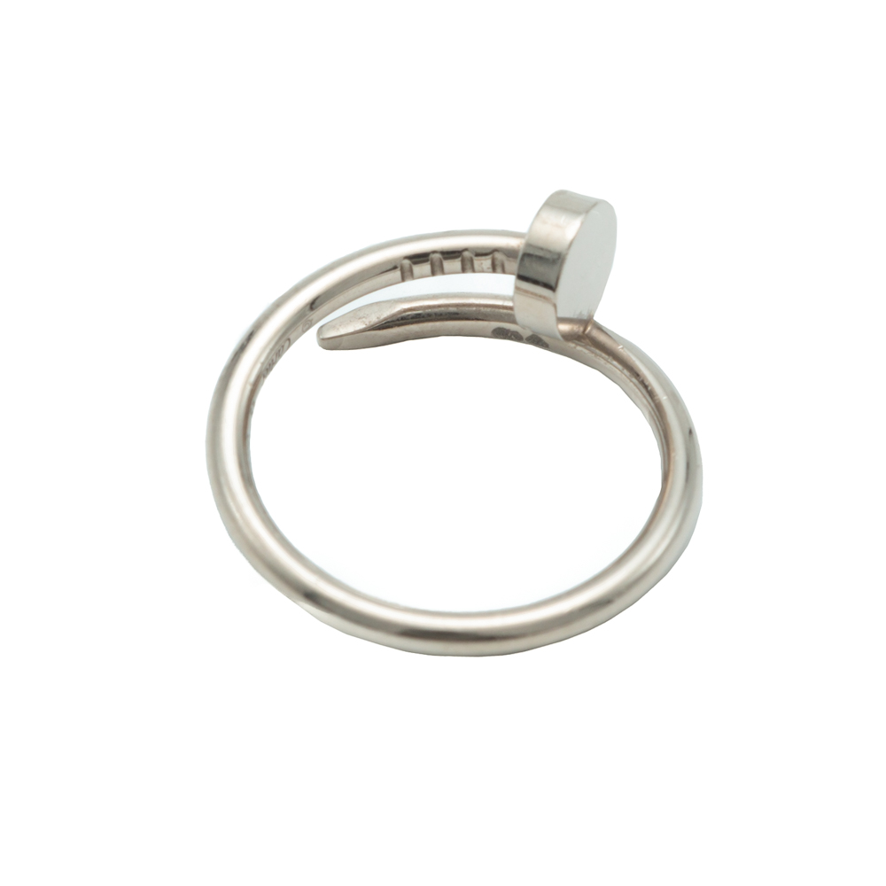 

Cartier Juste Un Clou White Gold Narraw Ring Size