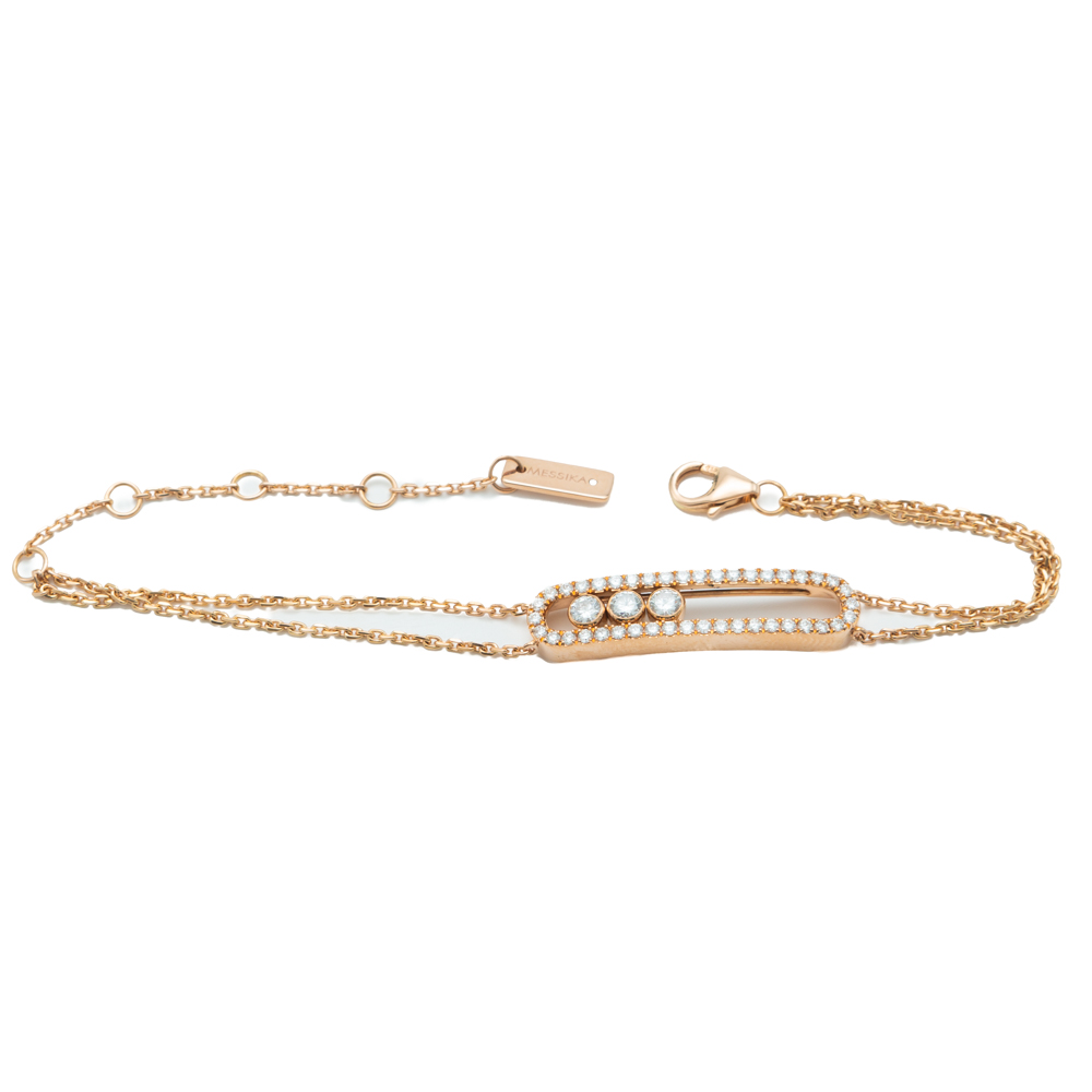 

Messika Classic Move Rose Gold Diamond Bracelet