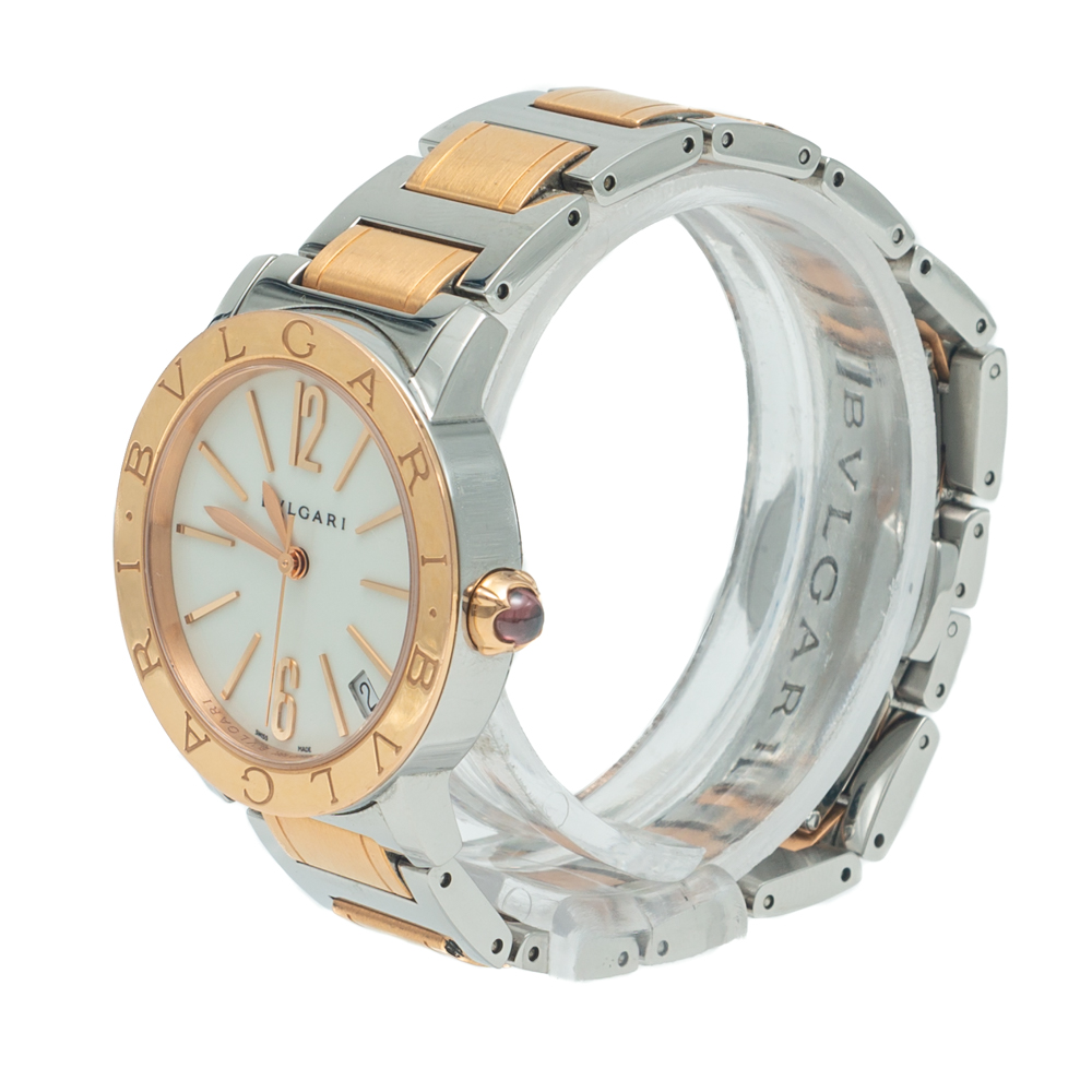 

Bvlgari White Steel & Rose Gold Bvlgari Bvlgari Women's Watch