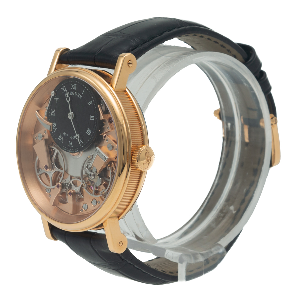 

Breguet Tradition Skeleton 7057 Rose Gold Men'S Watch, Multicolor