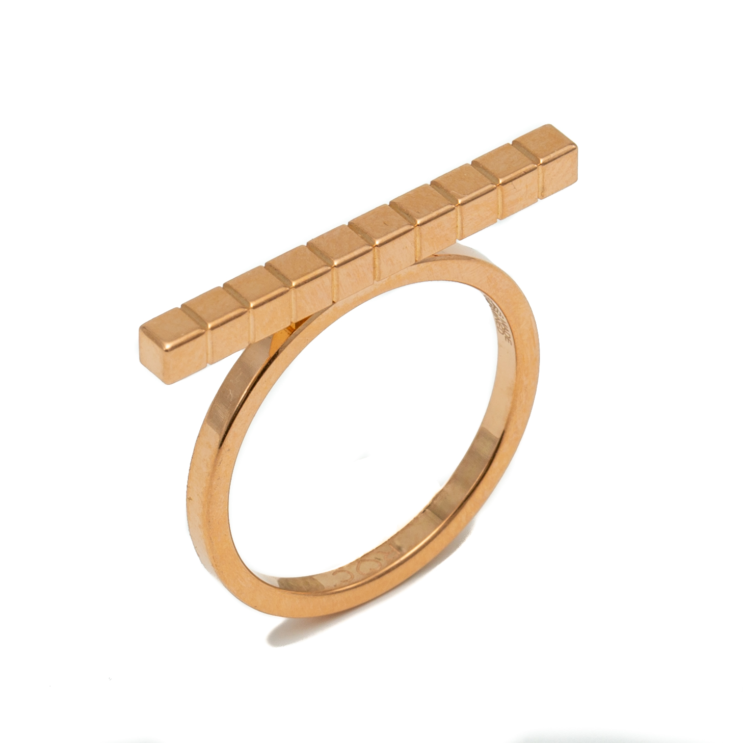 

Chopard Rose Gold Rihanna Limited Edition Ice Cube Ring Size