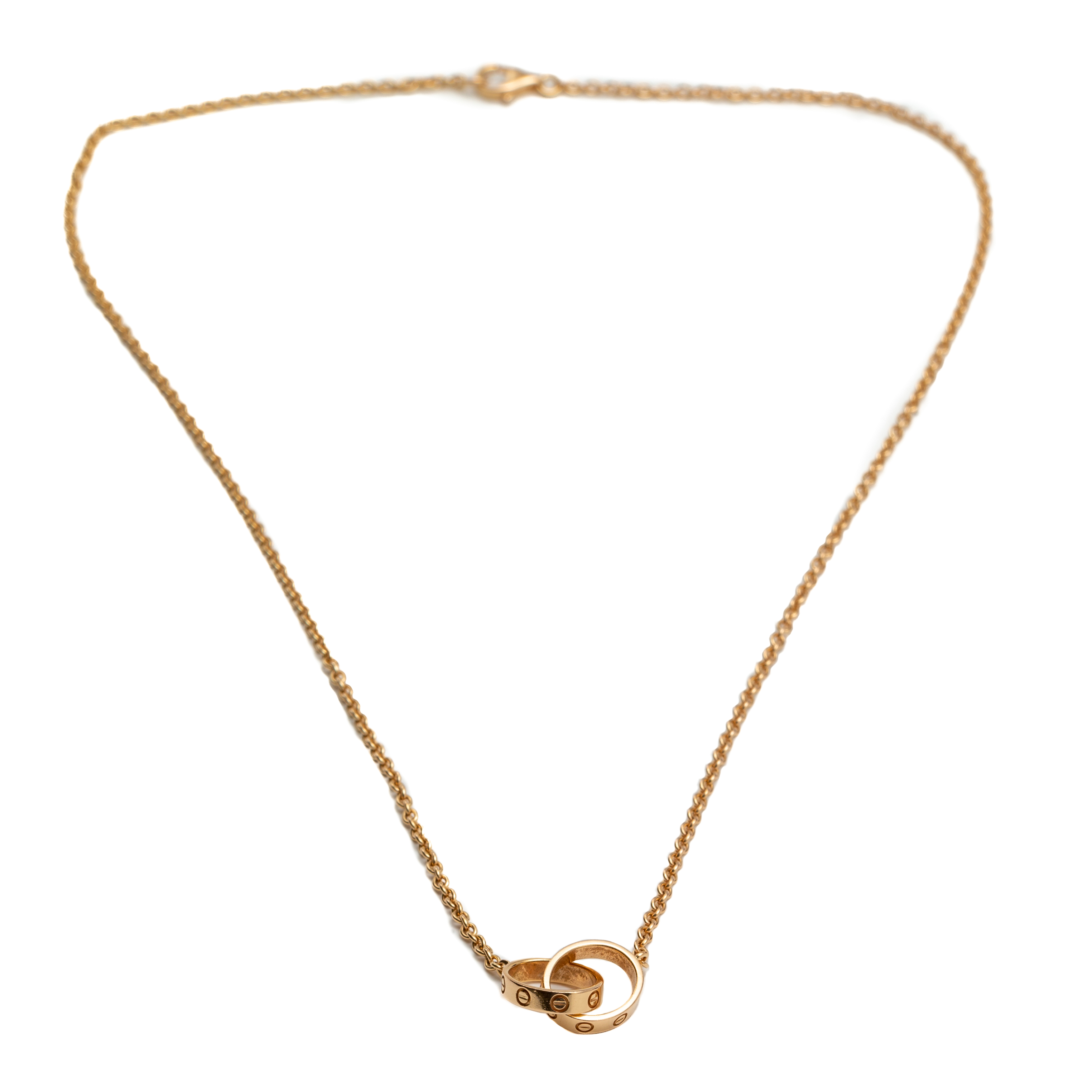 

Cartier Love Rose Gold Necklace