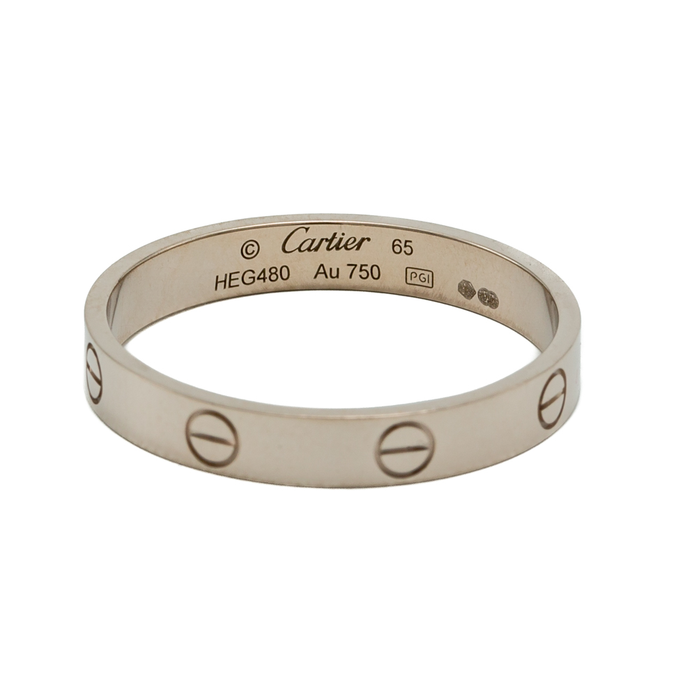 

Cartier Love White Gold Wedding Ring Size