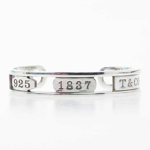 Tiffany Co 1837 Elements Silver Cuff Bracelet 16 Cm 19989 At Prevnext
