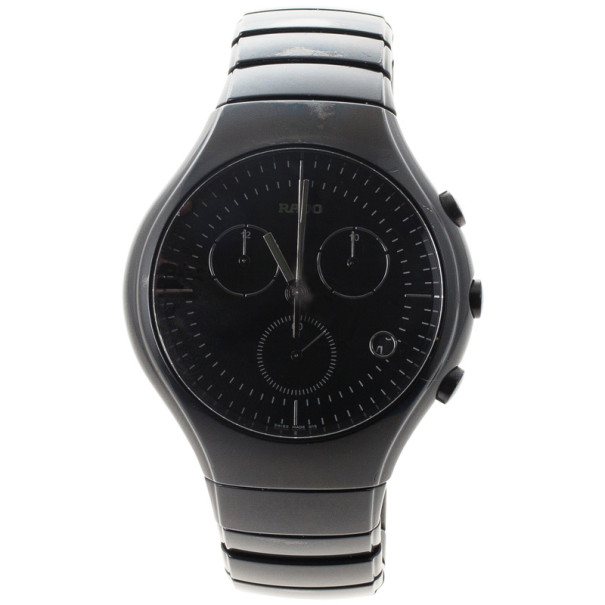Rado DiaStar True Black Jubilee Ceramic Mens Watch 43 MM - Buy & Sell - LC
