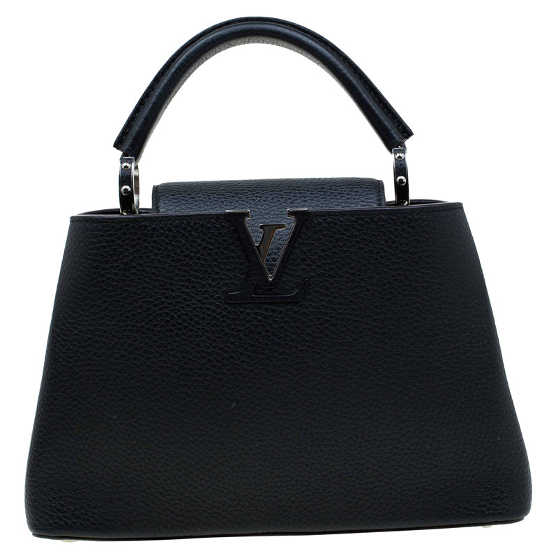 Louis Vuitton Black Taurillon Leather Capucines BB Bag - Buy & Sell - LC