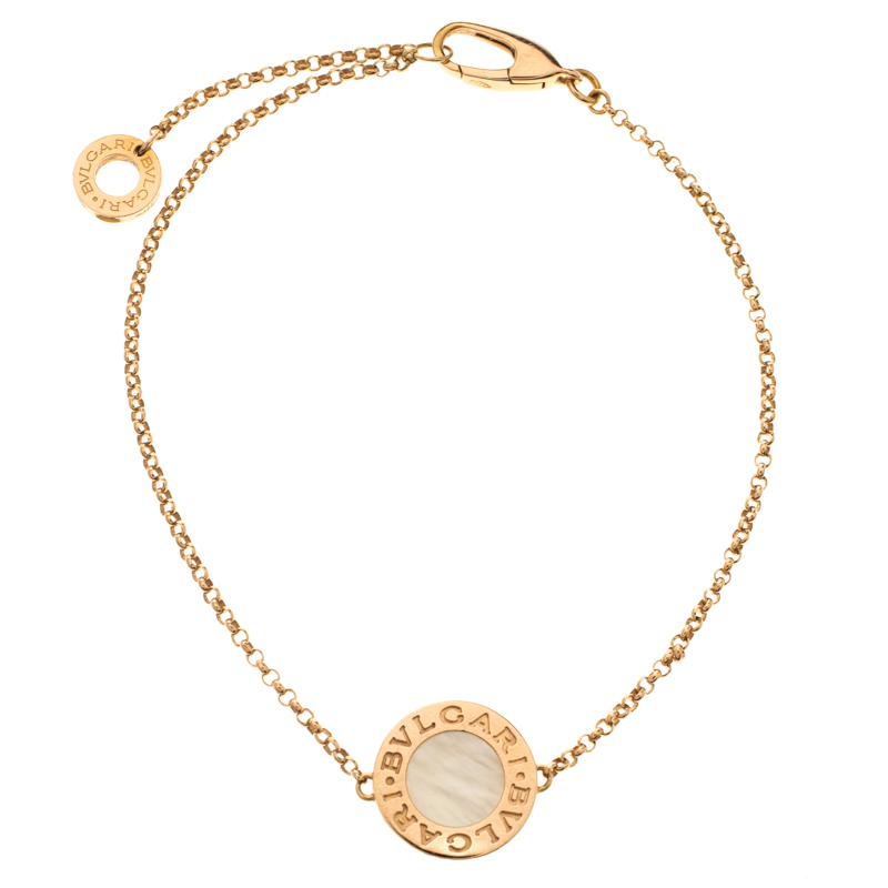 Bvlgari Mother Of Pearl 18k Rose Gold Bracelet 114099 At Prevnext