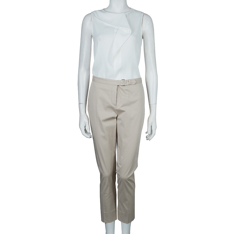 

Loro Piano Beige Tailored Trousers