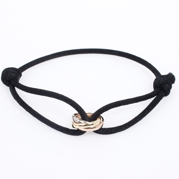 Cartier Trinity Black String Bracelet 31189 At Best Price Tlc