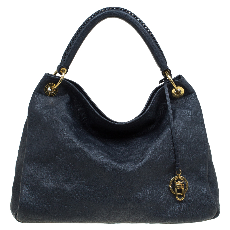 Louis Vuitton Black Monogram Empreinte Leather Artsy MM Bag - Buy & Sell - LC