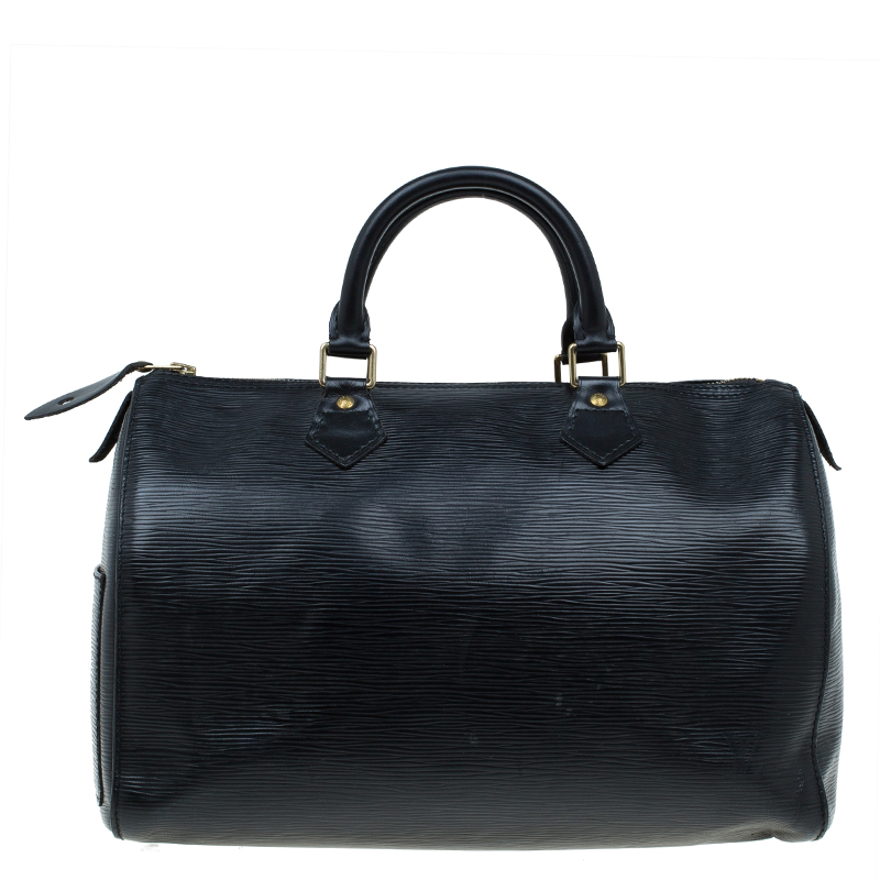 Louis Vuitton Black Epi Leather Speedy 30 - Buy & Sell - LC