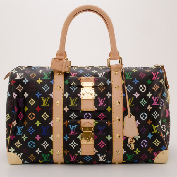 Louis Vuitton Monogram Multi Color Keepall 45 Duffle Bag 37143 Louis Vuitton Monogram Multi Color Keepall 45 Duffle Bag Nextprev Prevnext