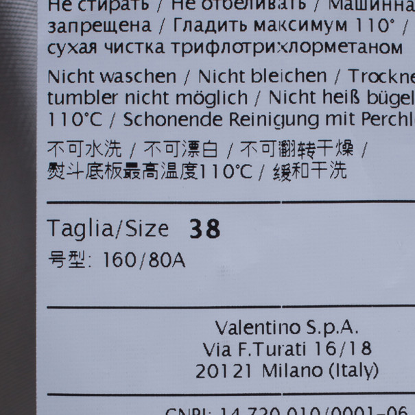 Red Valentino Grey Bow Detail Coat S Lc Gallery