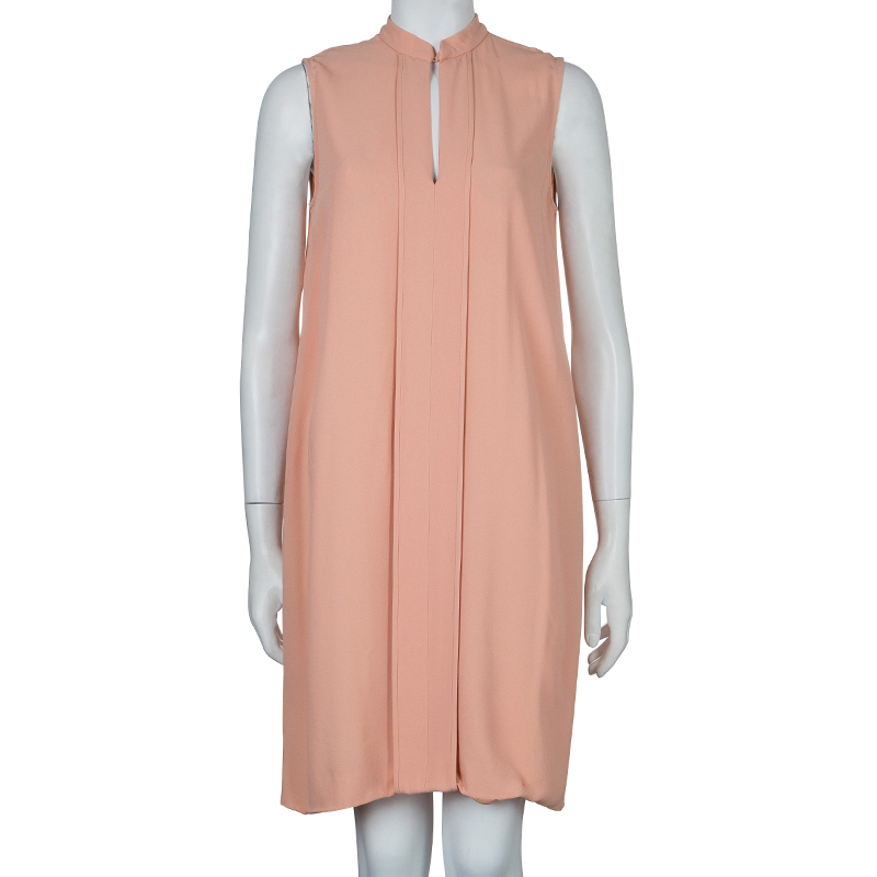 

Chloe Coral Pink Sleeveless Dress