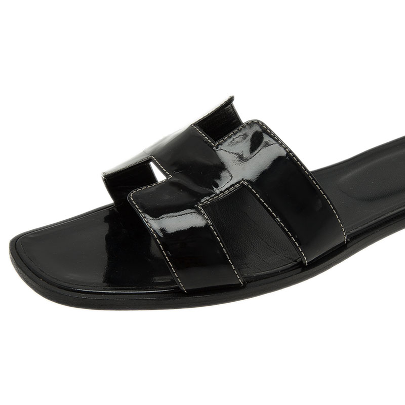 hermes flat sandals