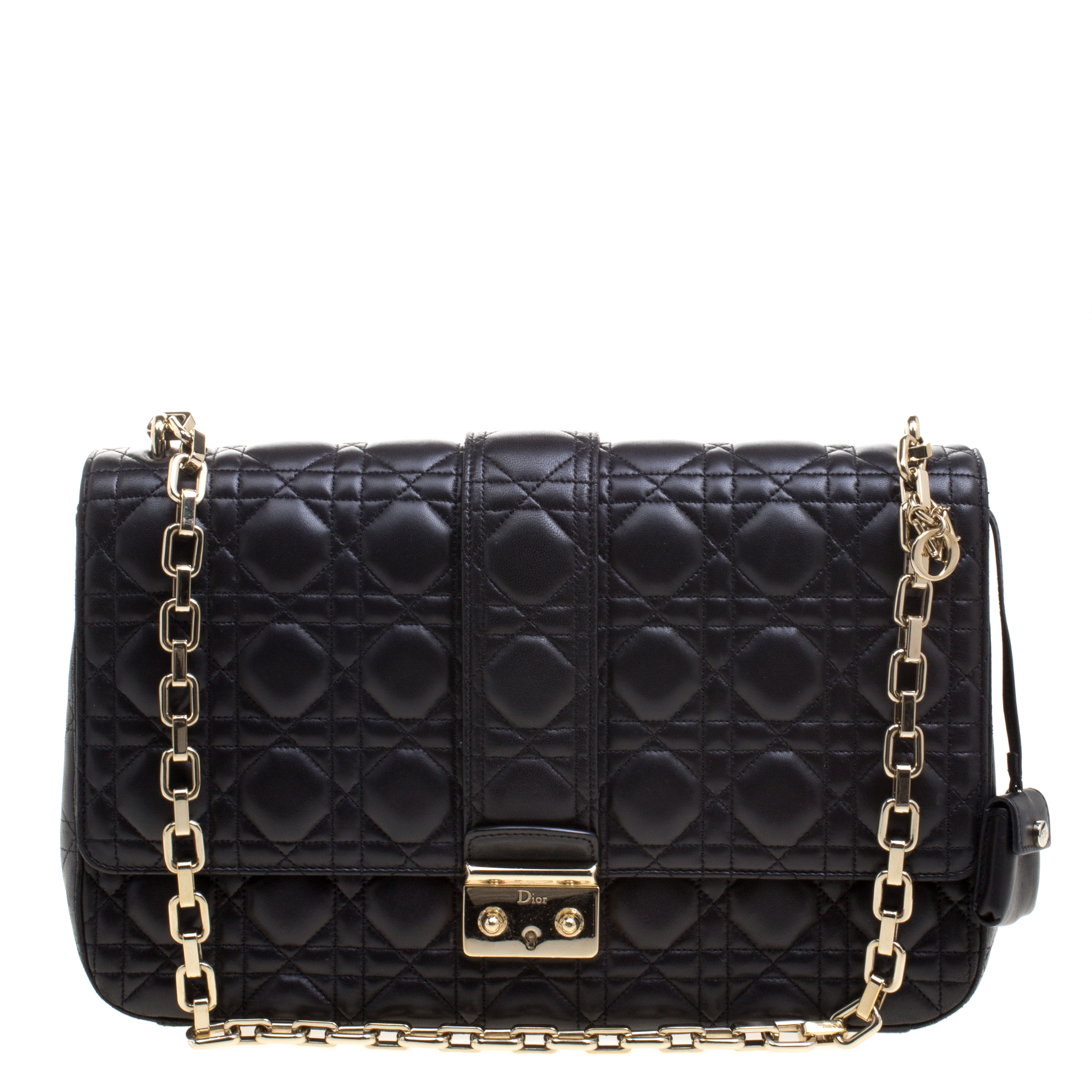 Dior Black Quilted Leather Large Miss Flap Bag 109869 At Dior Flap Bag Nextprev Prevnext