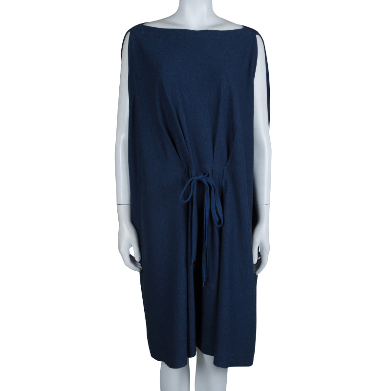 

Marc by Marc Jacobs Navy Blue Belted Sleeveless Dress XS/S
