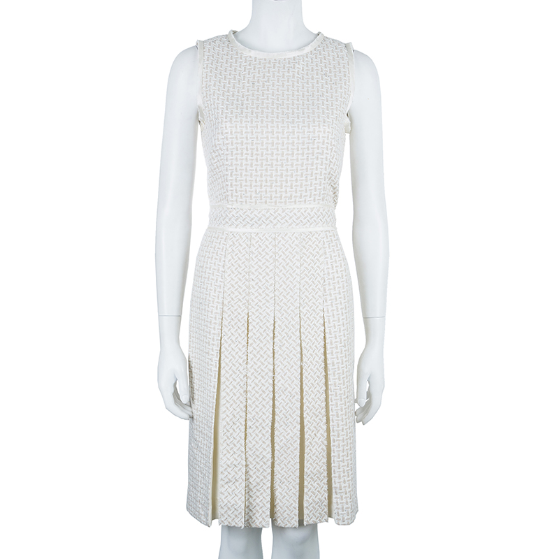 

CH Carolina Herrera Cream Dress