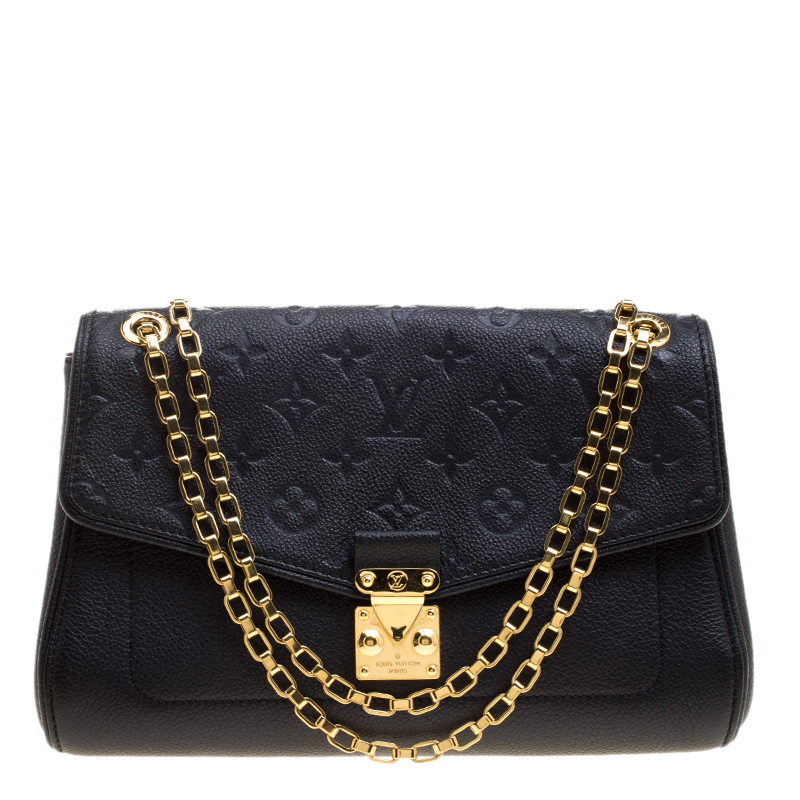 Louis Vuitton Black Monogram Empreinte Leather St Germain Pm Bag Louis Vuitton Black Monogram Empreinte Leather St Germain Pm Bag Nextprev Prevnext